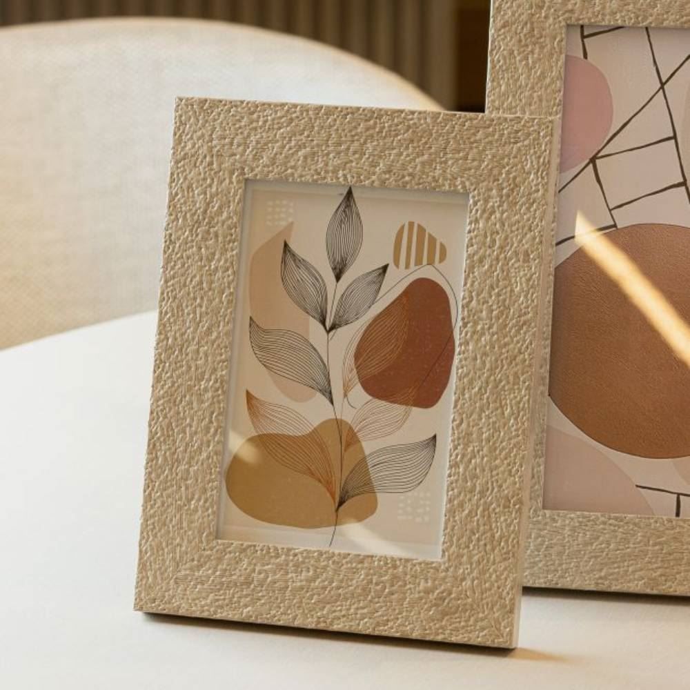 Porta Retrato Mdf Grezzo 10X15cm Wolff - Bege