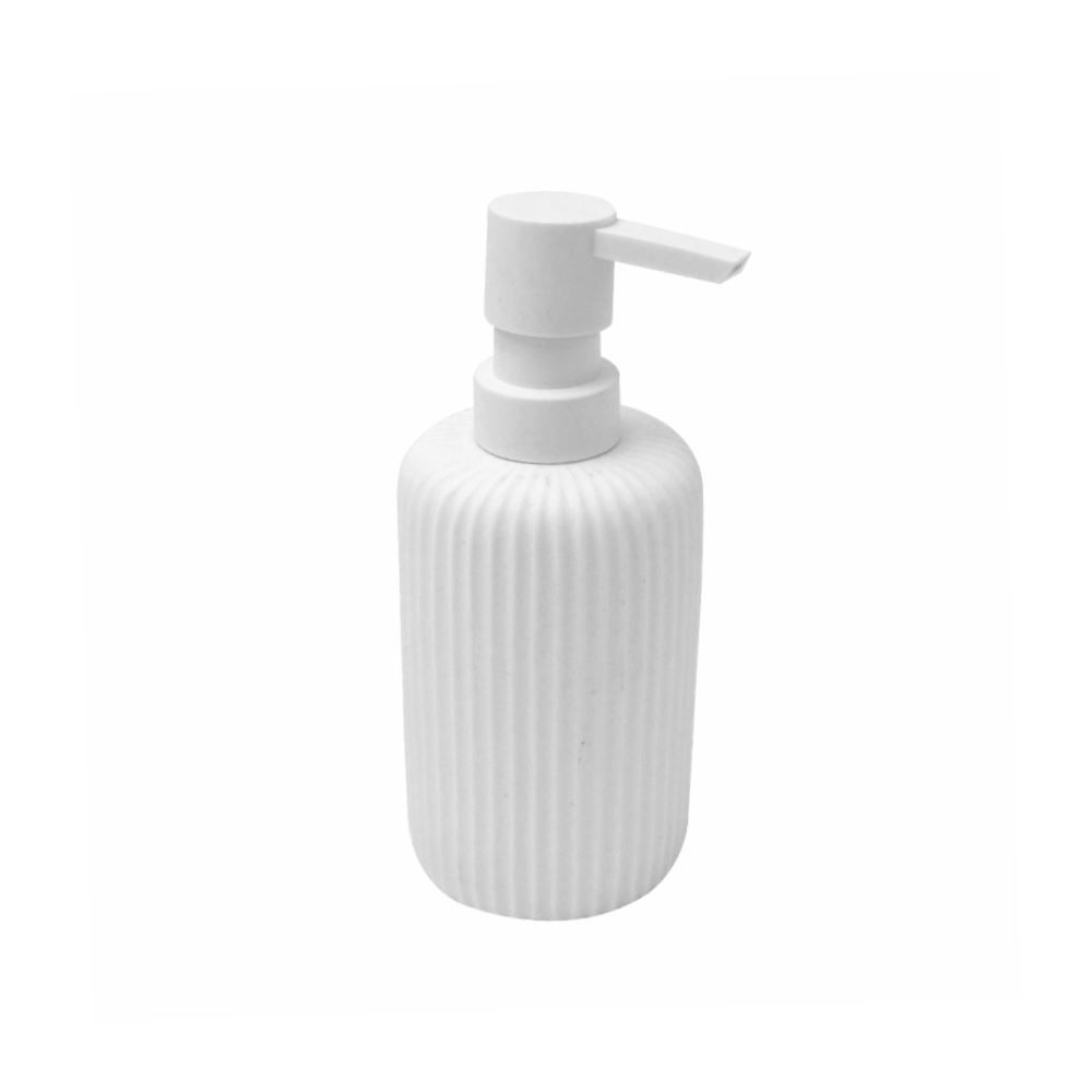 Porta Sabonete Líquido De Vidro Havan Casa 350 Ml - Branco