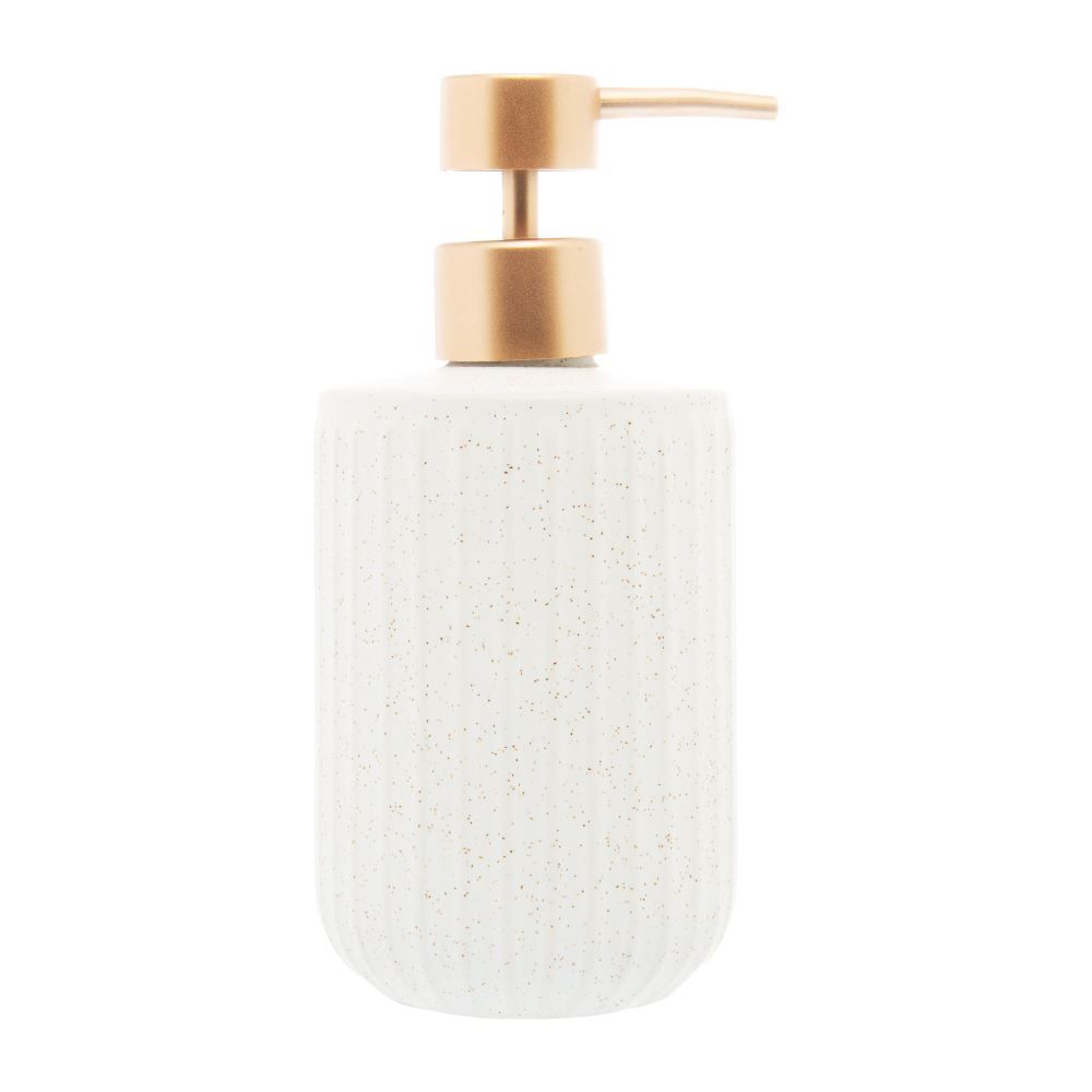 Porta Sabonete Líquido Granilite Clean Coliseu 430Ml - Branco