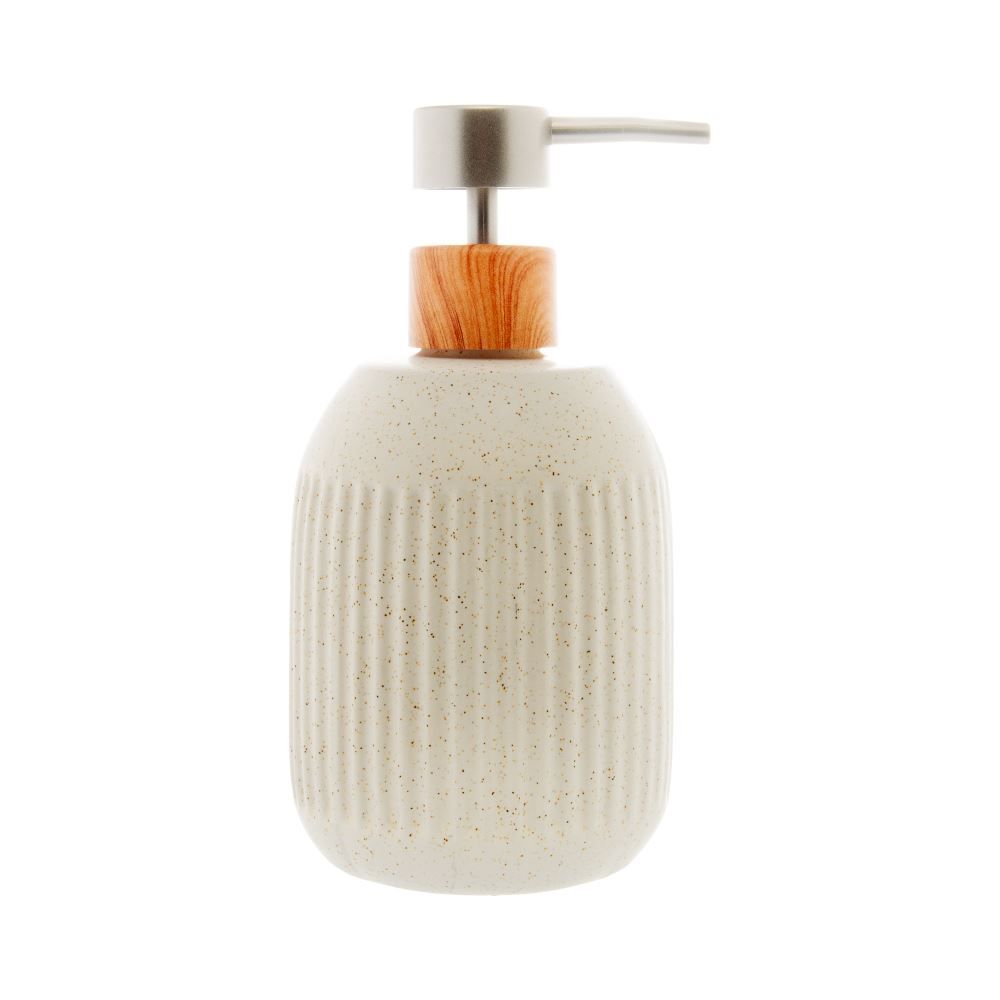 Porta Sabonete Líquido Granilite Lines Coliseu 430Ml - Branco