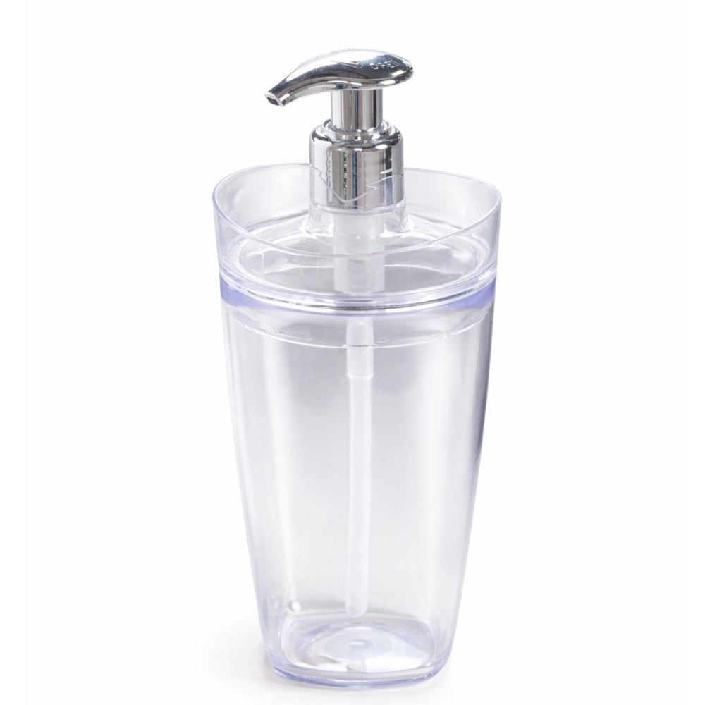 Porta Sabonete Líquido Tule News Martiplast - Transparente