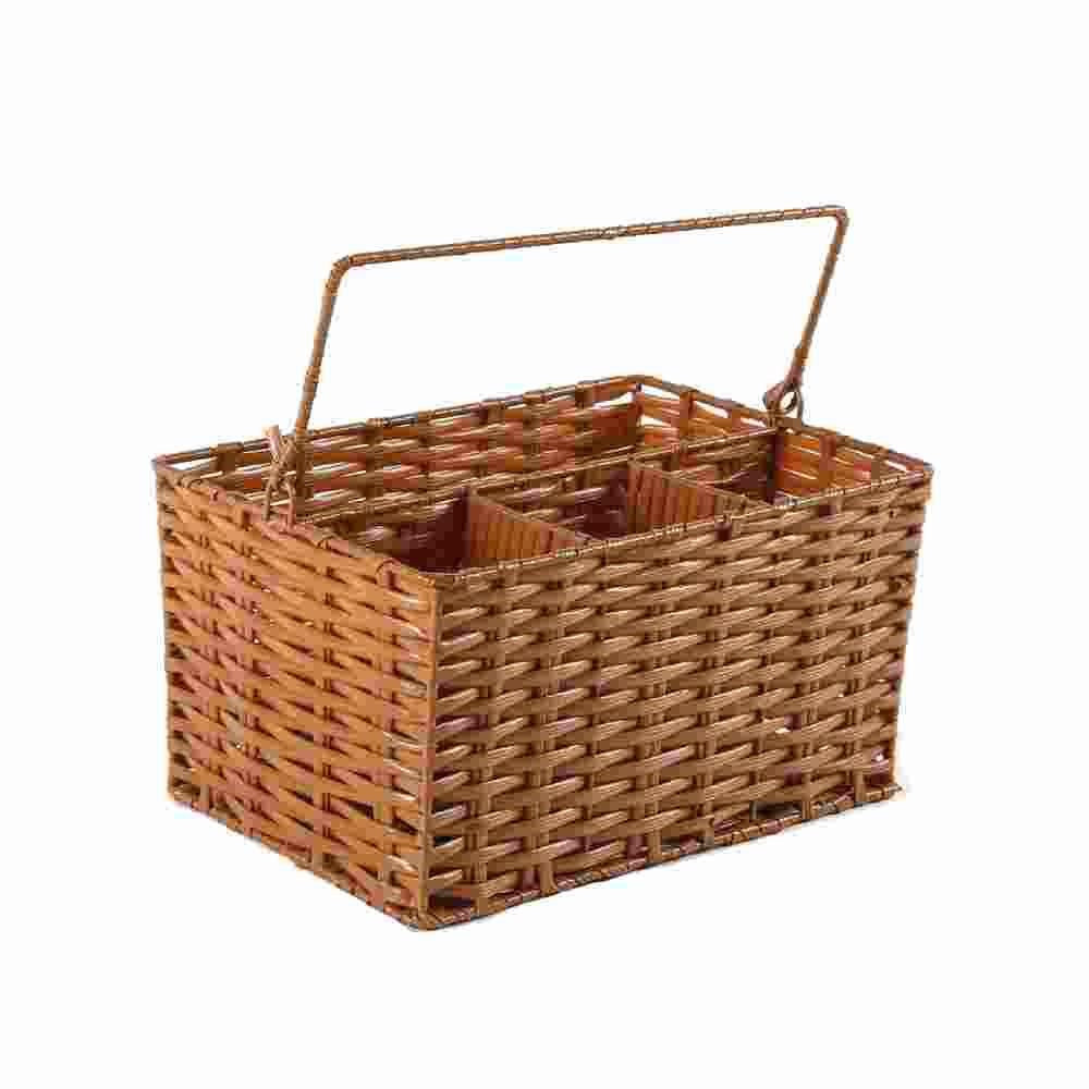 Porta Talheres De Bambu Havan Casa 25Cm - Natural