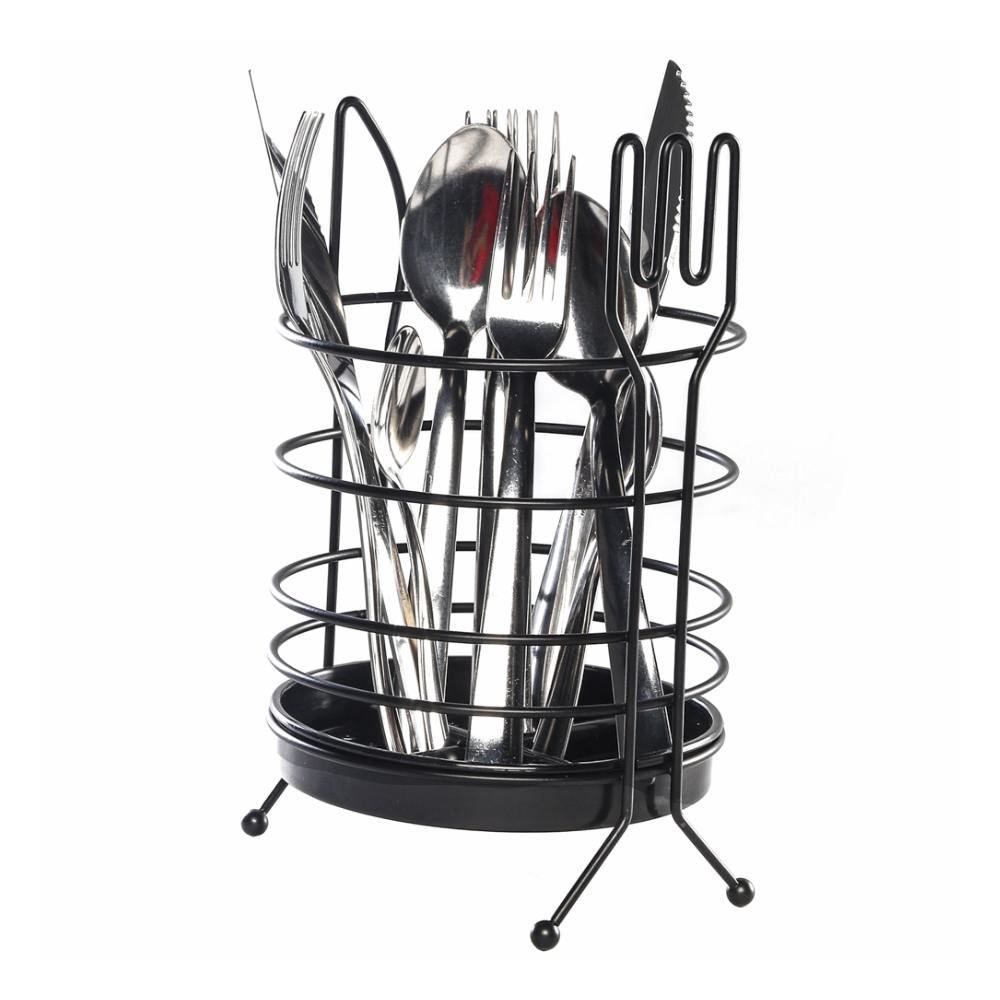 Porta Talheres Querida Black Arthi - Preto