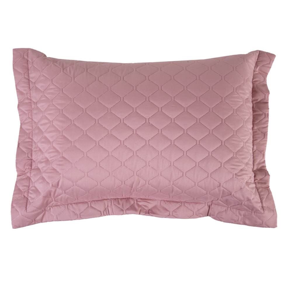 Porta Travesseiro Microfibra 55X80 Cm Havan Casa Solecasa - Rose