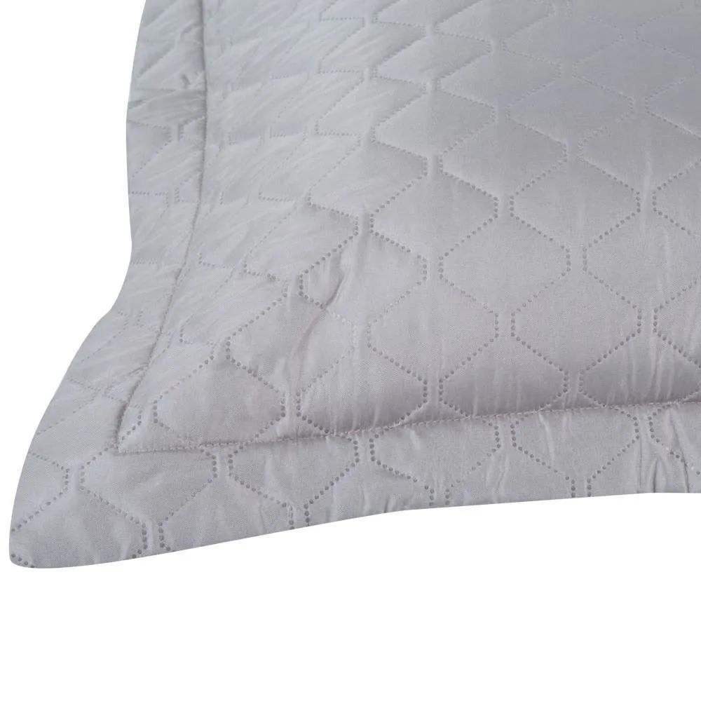 Porta Travesseiro Matelado 55X80 Cm Havan Casa 1 Pç - Cinza Cromo