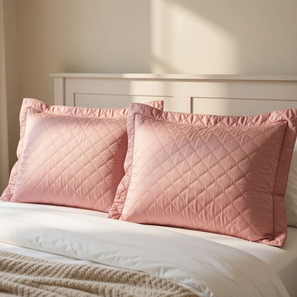 Porta Travesseiro Microfibra Napoli Havan Casa - Rose