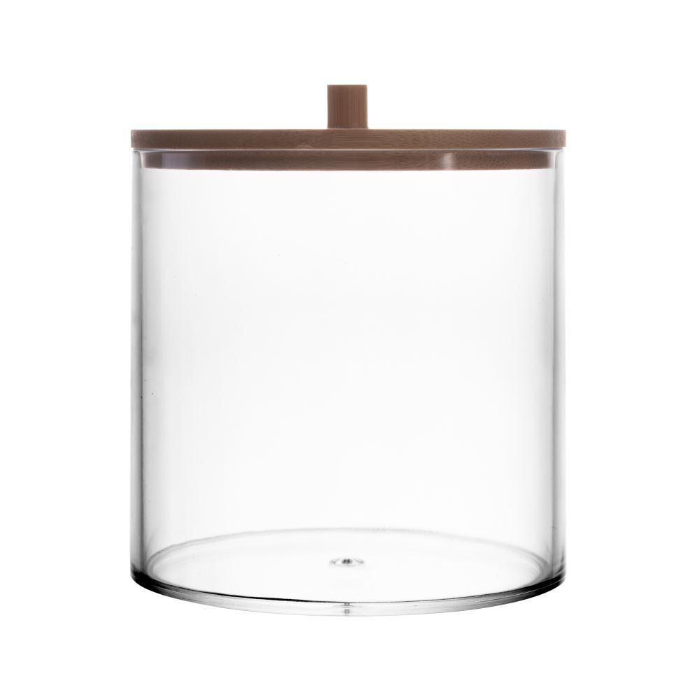 Pote Com Tampa De Bambu My Box Lyor