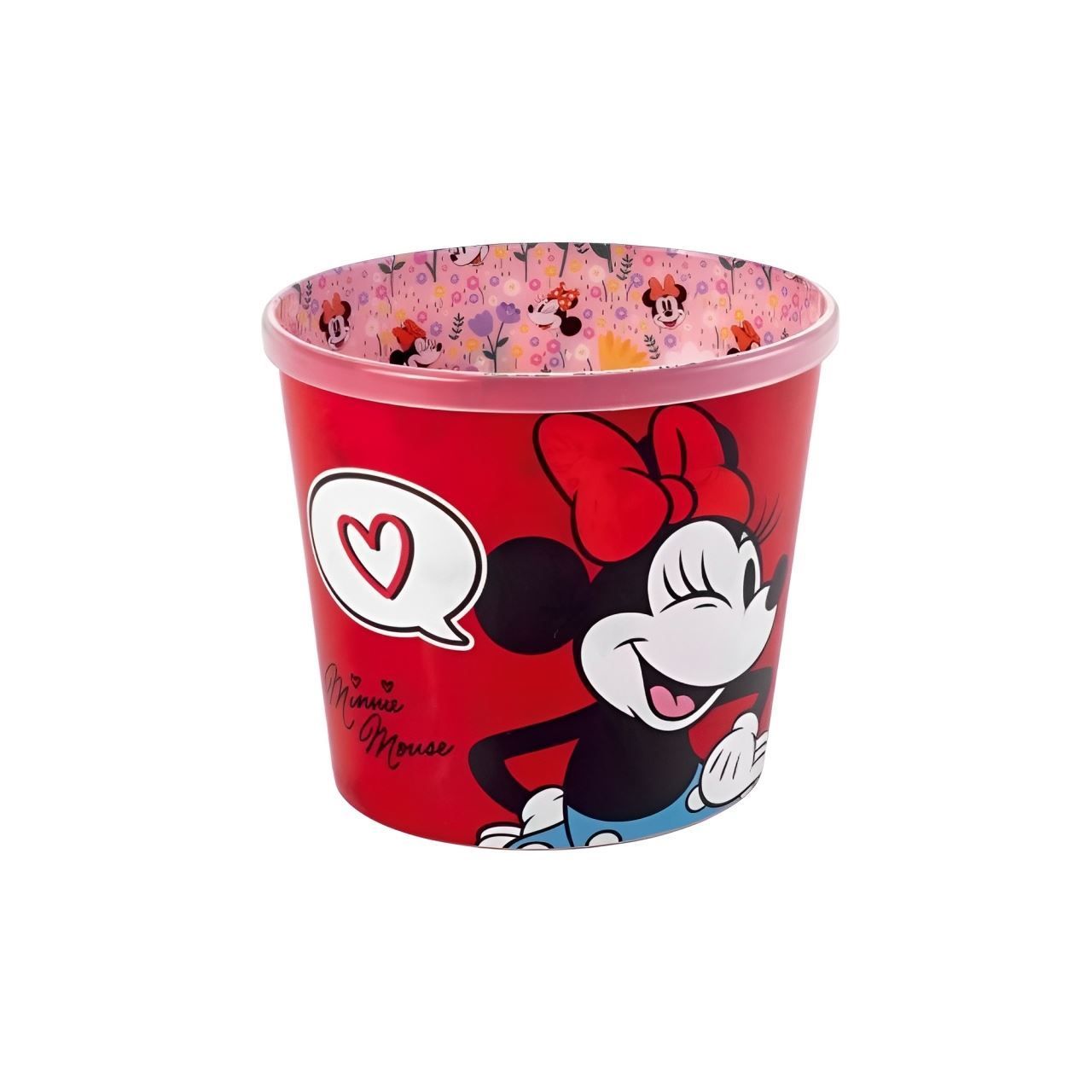 Balde de Pipoca Minnie Plasútil - 2,1 Litros