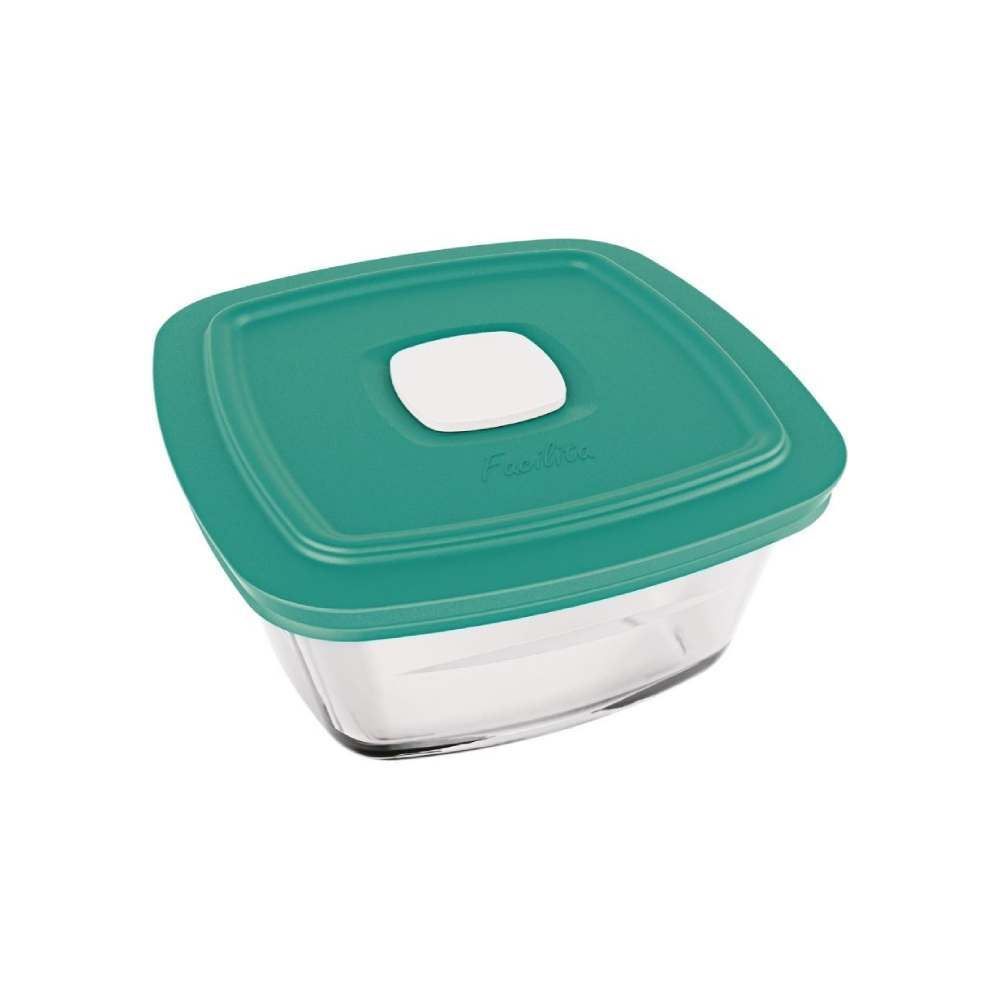 Pote De Vidro Com Tampa Facilita Vap Marinex 1 Litro - Colorido