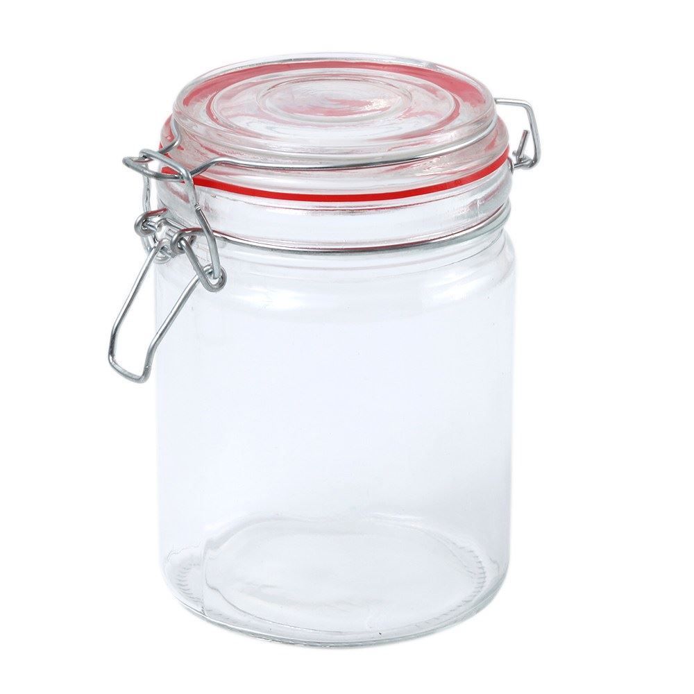 Pote De Vidro Com Tampa Hermético Havan Casa 600Ml - Transparente 