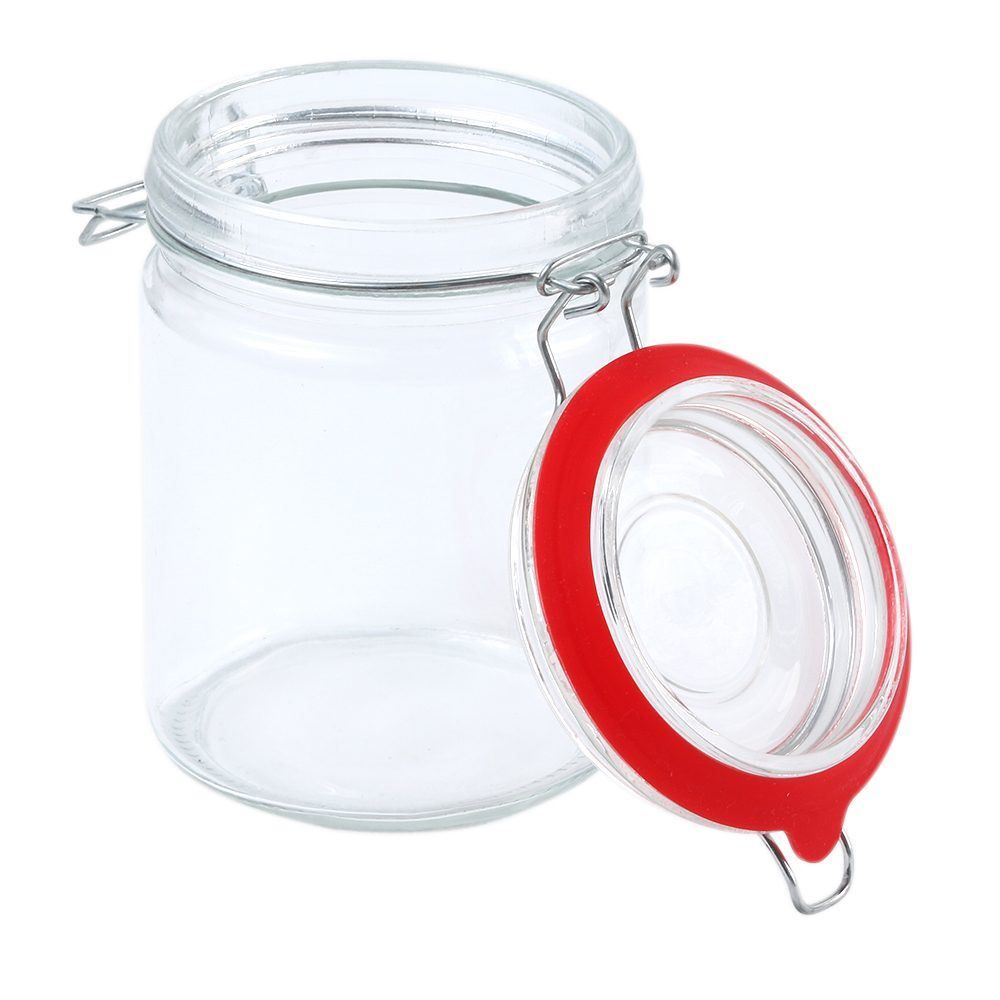 Pote De Vidro Com Tampa Hermético Havan Casa 600Ml - Transparente 