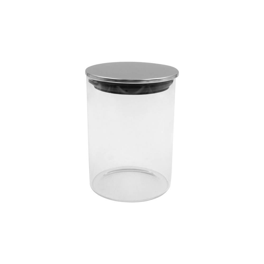 Pote De Vidro Com Tampa Inox 800Ml - Havan Casa