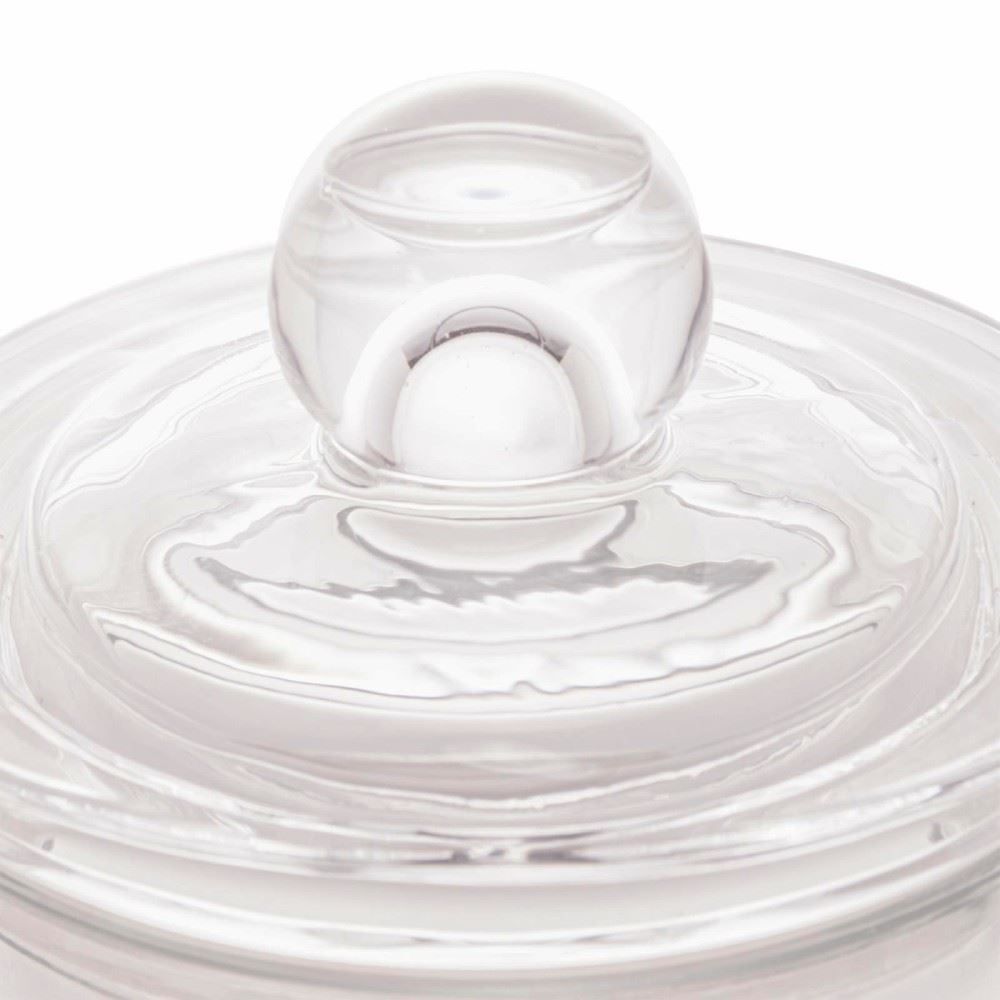 Pote De Vidro Com Tampa Arena Lyor 1,1 Litros - Transparente