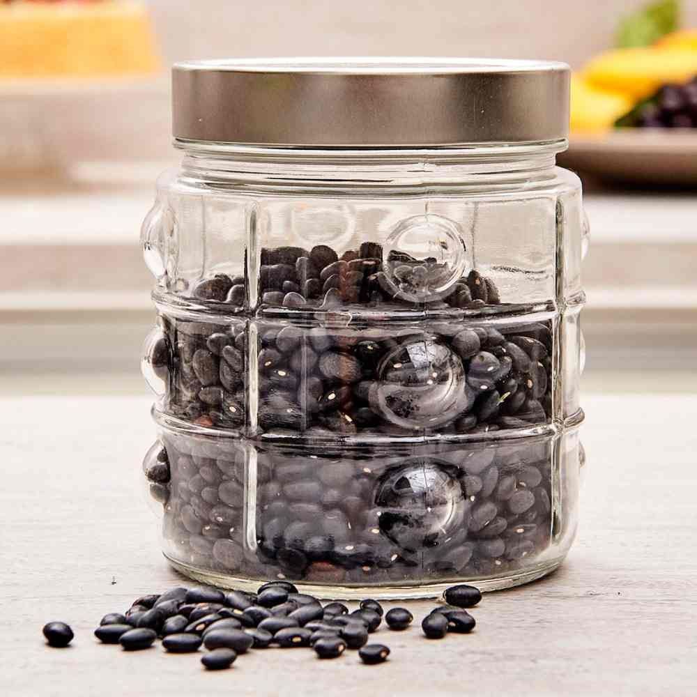 Pote De Vidro Com Tampa Milão 1 Litro - Havan Casa