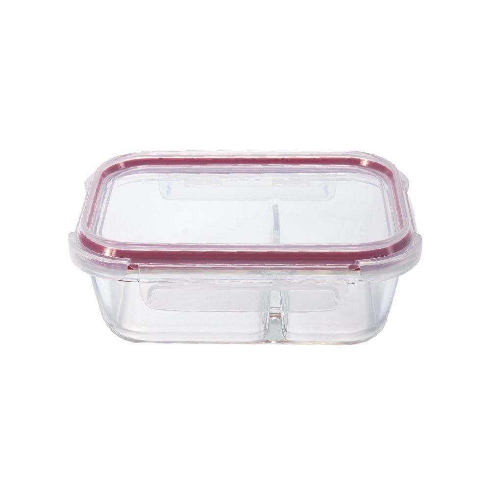 Pote Hermético Com Divisória Havan Casa 600Ml - Vidro