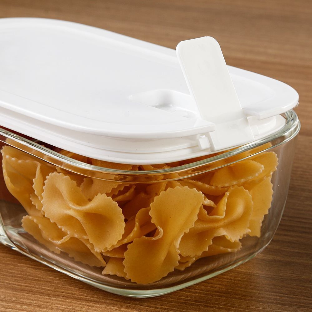 Pote Hermético Com Divisória Havan Casa 800 Ml - Branco