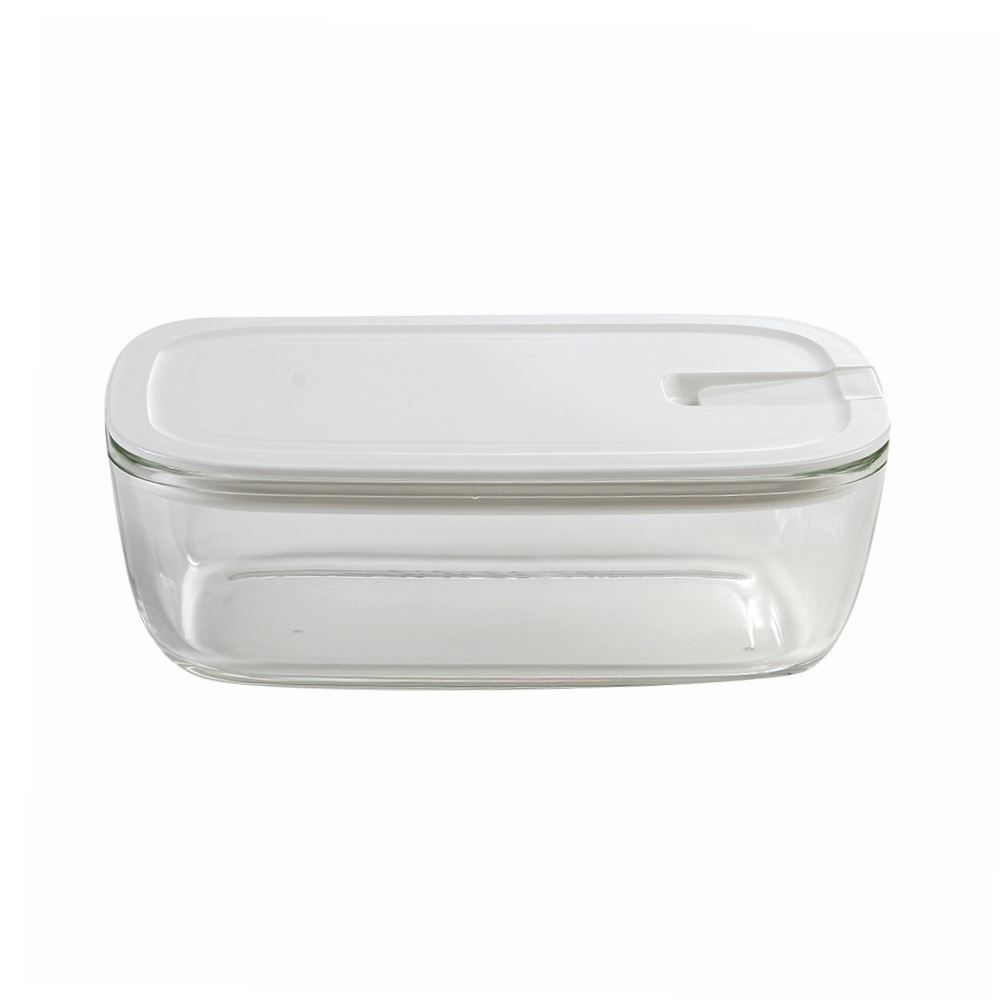 Pote Hermético Com Tampa Havan Casa 850 Ml - Branco
