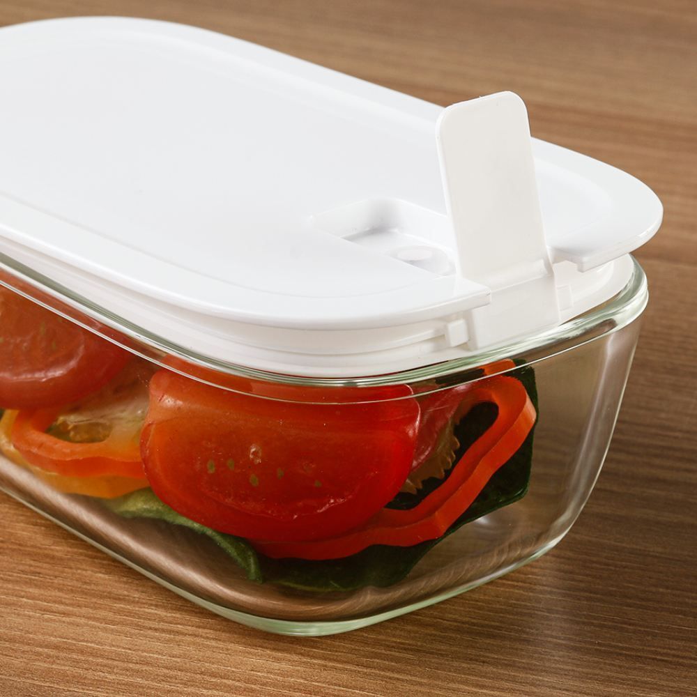 Pote Hermético Com Tampa Havan Casa 850 Ml - Branco