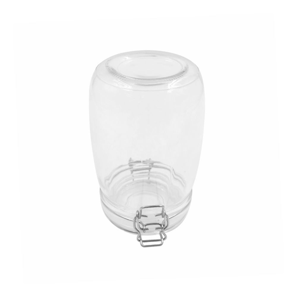 Pote Hermético De Vidro Redondo Havan Casa 1 Litro - Transparente