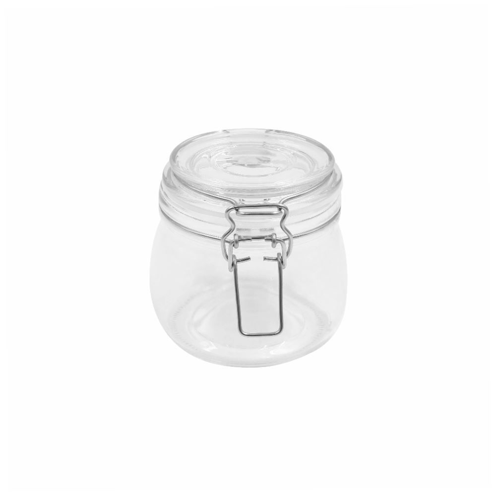 Pote Hermético De Vidro Redondo Havan Casa 600 Ml - Transparente