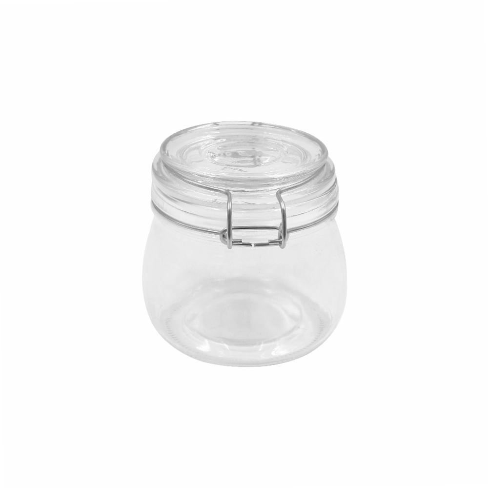 Pote Hermético De Vidro Redondo Havan Casa 600 Ml - Transparente
