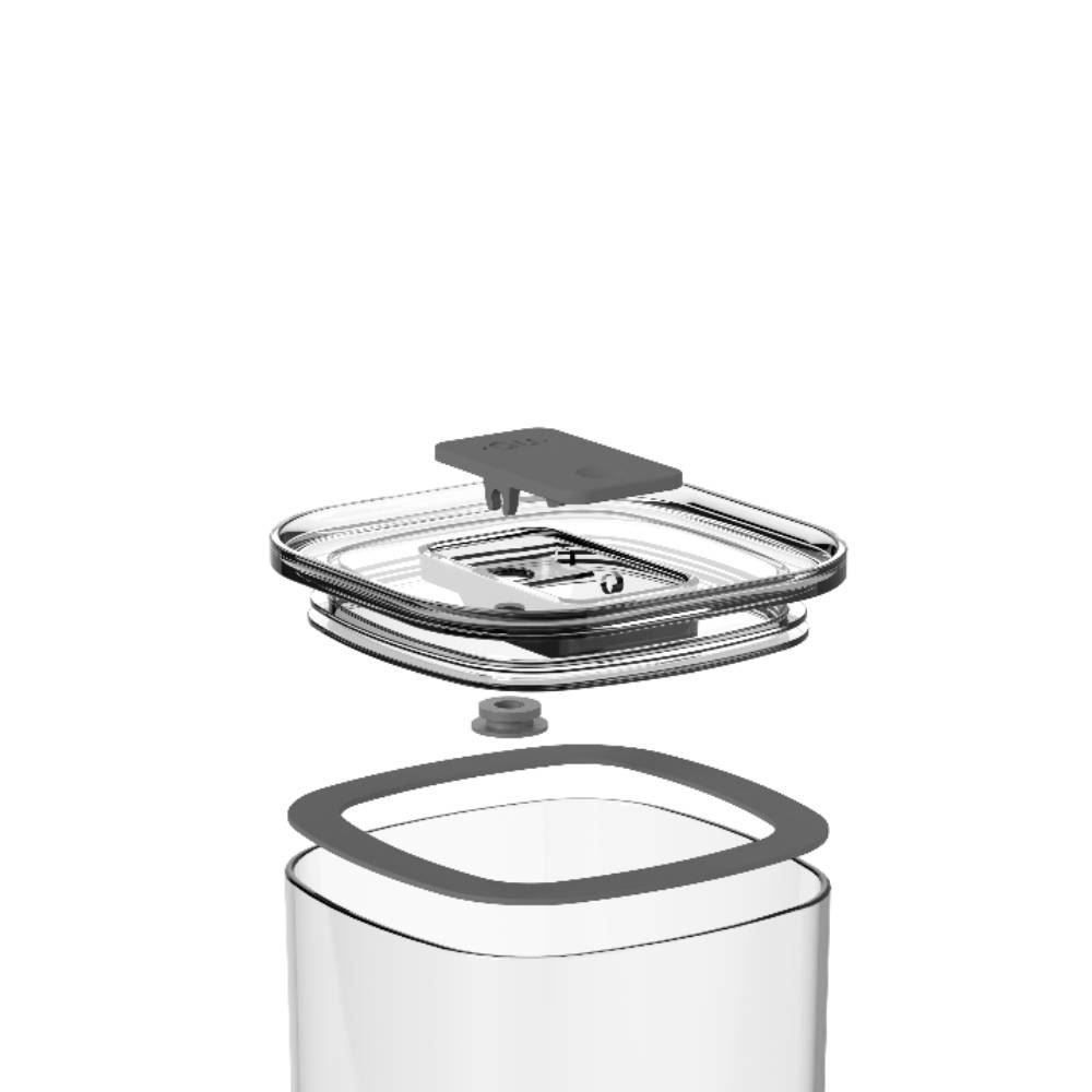 Pote Hermético Duo Lock 1 Litro Ou