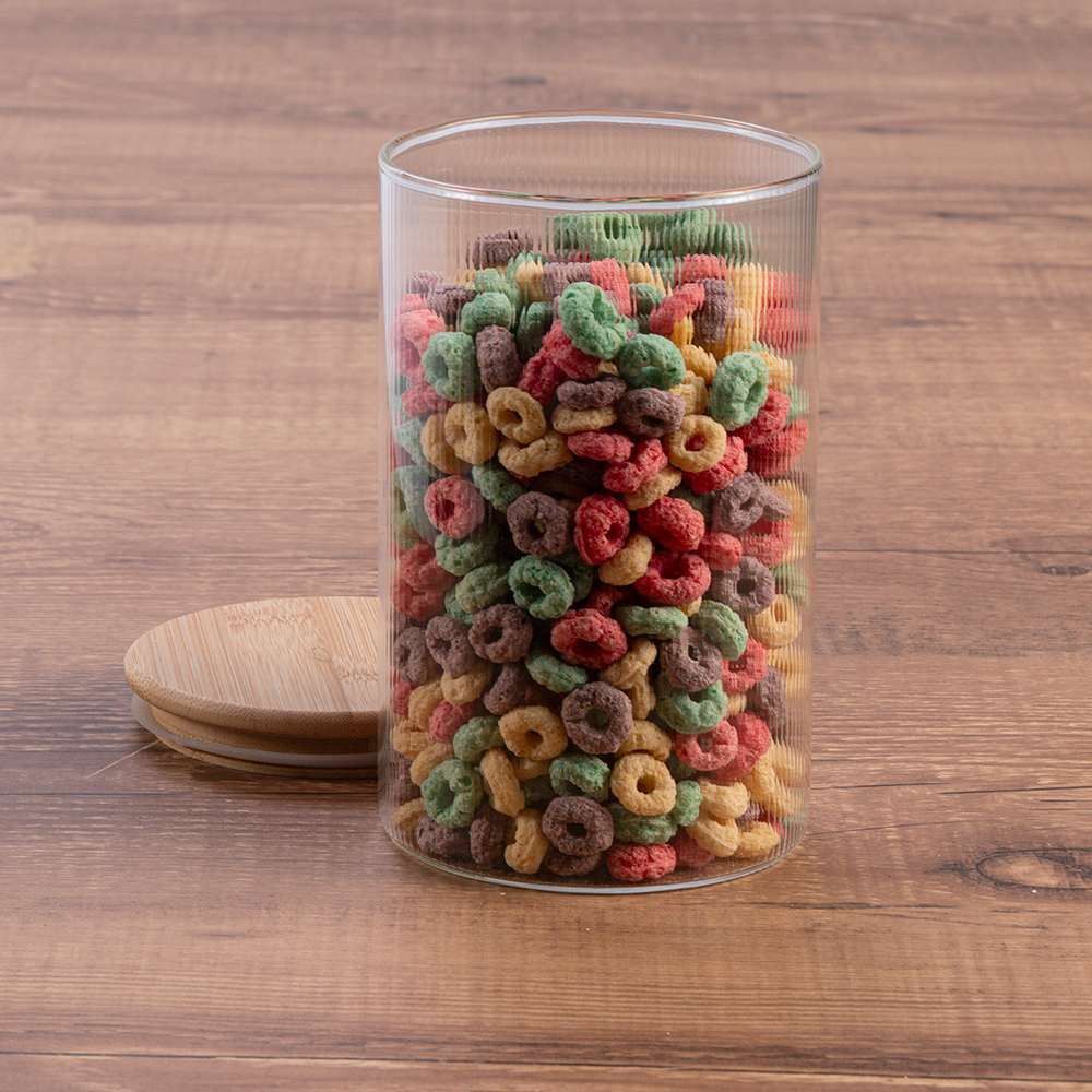 Pote Hermético Redondo Com Tampa Havan Casa 1,1 Litros - Bambu