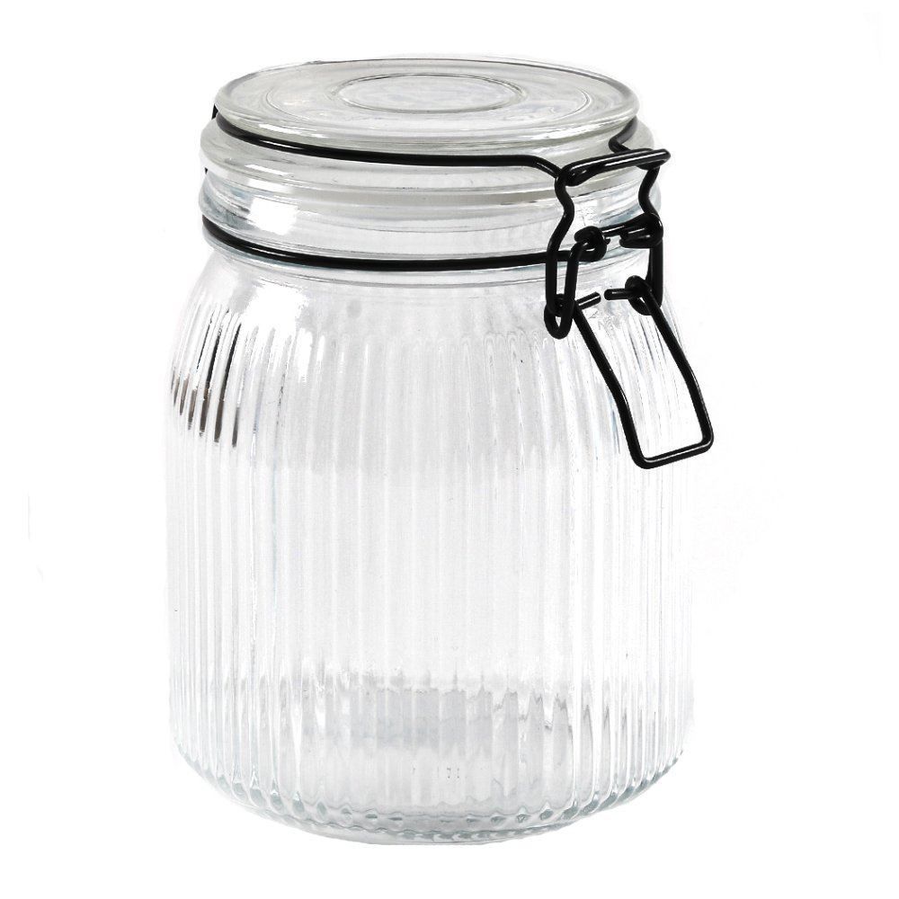 Pote Hermético Redondo Riviera Allmix 1 Litro - Vidro