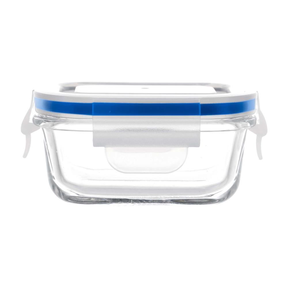 Pote Hermético Retangular 120Ml Hauskraft - Vidro