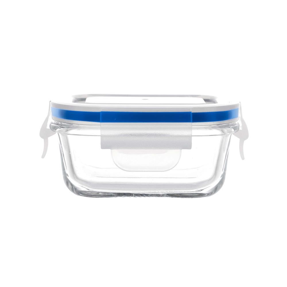 Pote Hermético Retangular 120Ml Hauskraft - Vidro