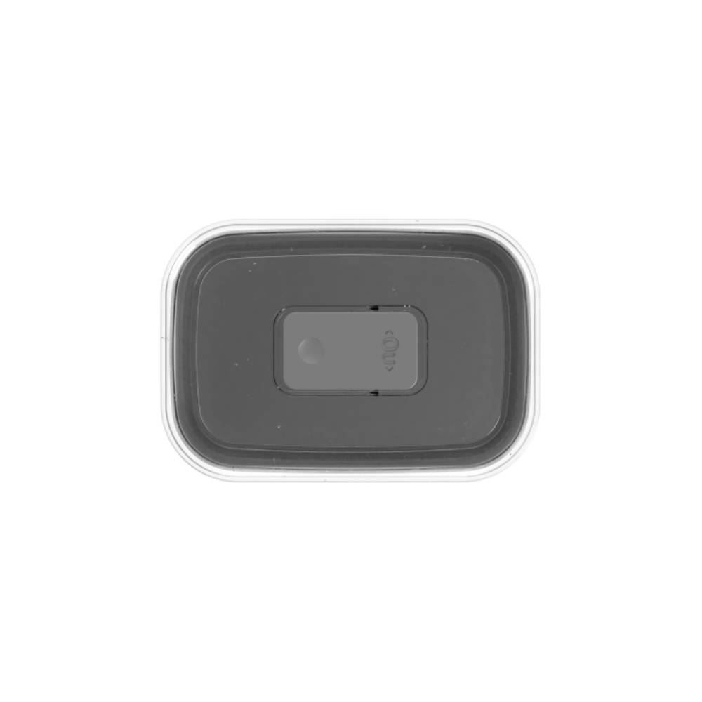 Pote Hermético Retangular Duo Lock 650Ml Ou