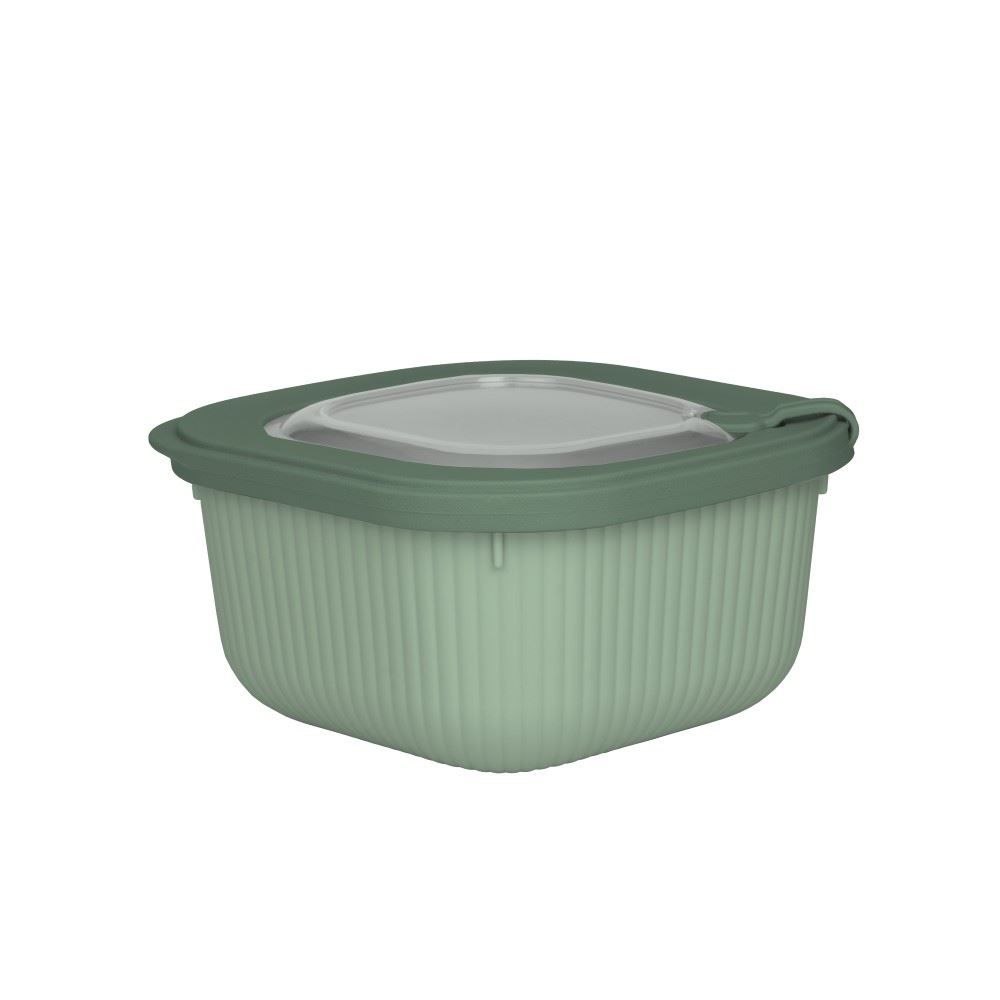 Pote Quadrado Camerata Havan Casa 1,1 Litro - Verde