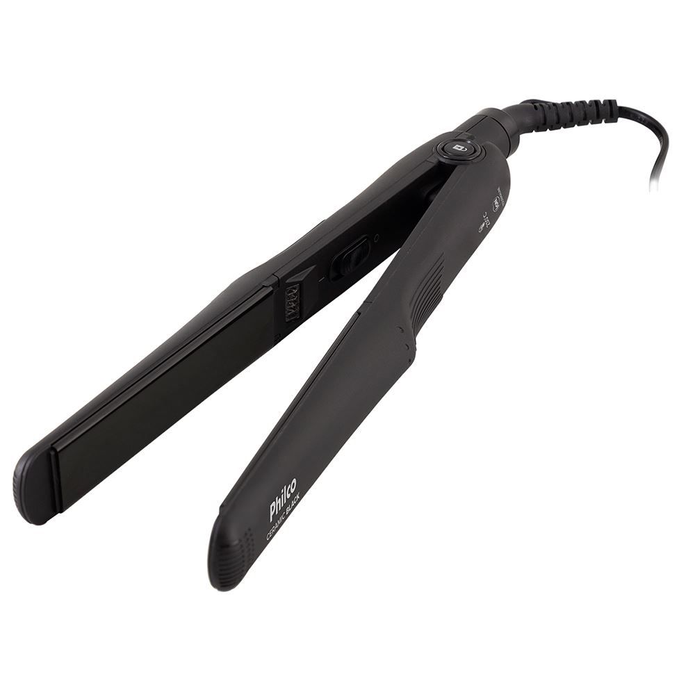 Prancha Ceramic Black Ppr08 Philco - Bivolt