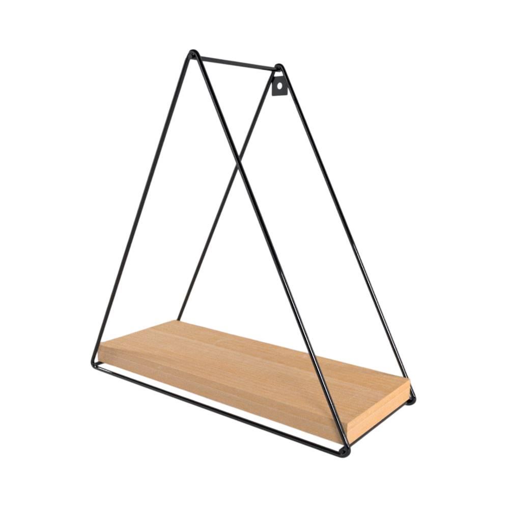 Prateleira Triangular 25X10x25cm Estilo Dicarlo - Pinus
