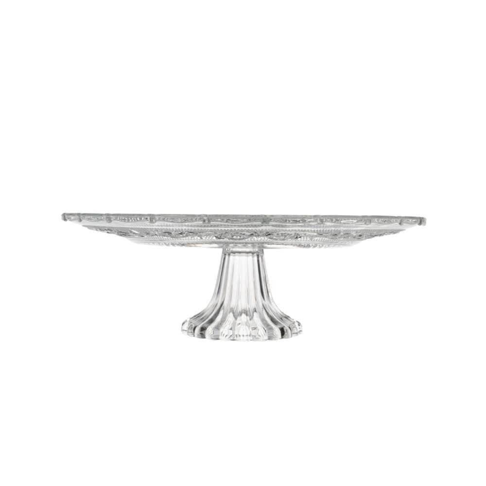 Prato De Bolo Com Pé Angel 33Cm Lyor