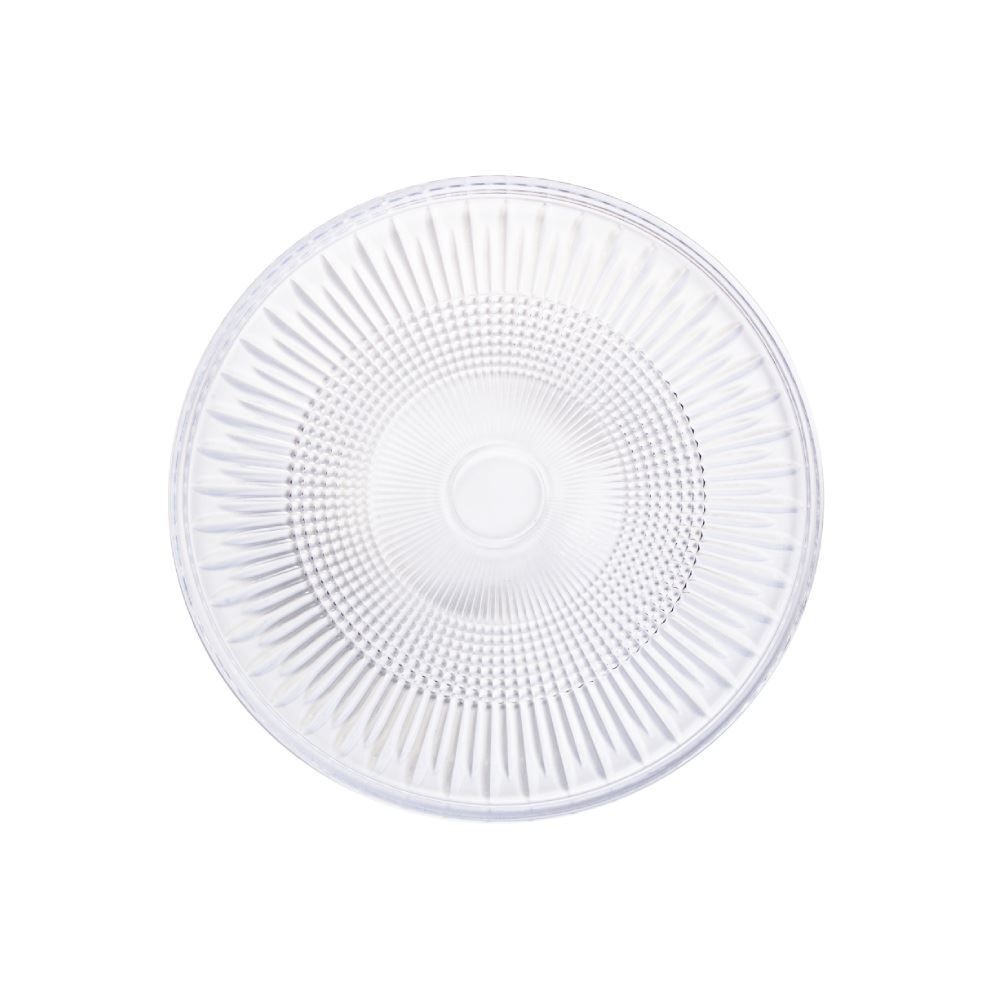 Prato De Bolo Queen Wolff 32 Cm - Transparente