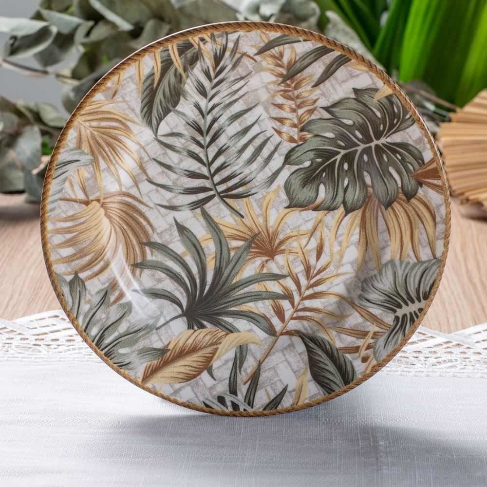 Prato De Sobremesa Acetinado Eudora Alleanza - Flat