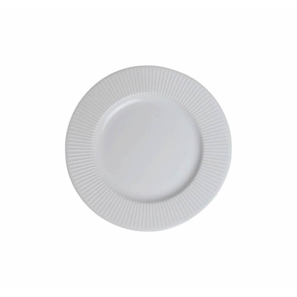 Prato De Sobremesa Atalaia Branco 20 Cm Noah - Branco