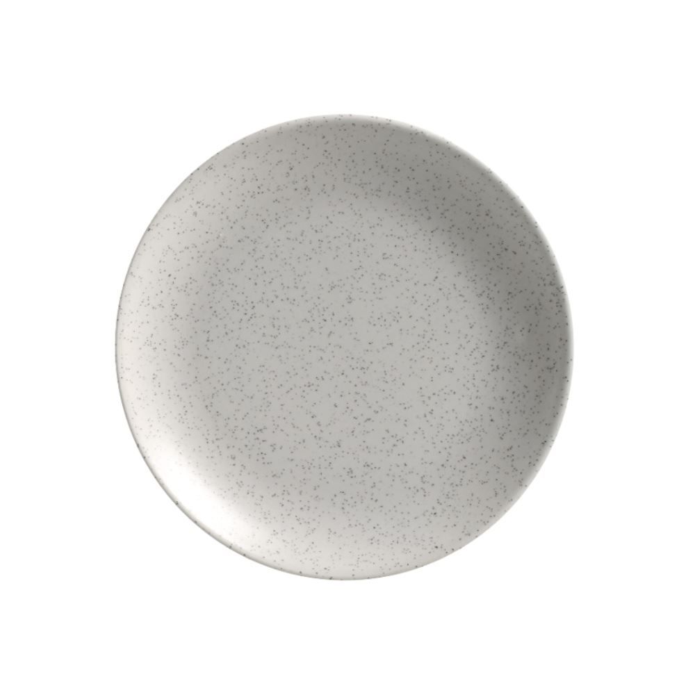 Prato De Sobremesa Coupe Organic Alleanza 21Cm - Cinza