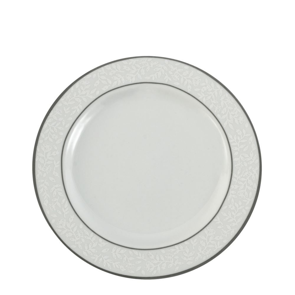 Prato De Sobremesa De Porcelana Charlotte Schmidt - 19 cm