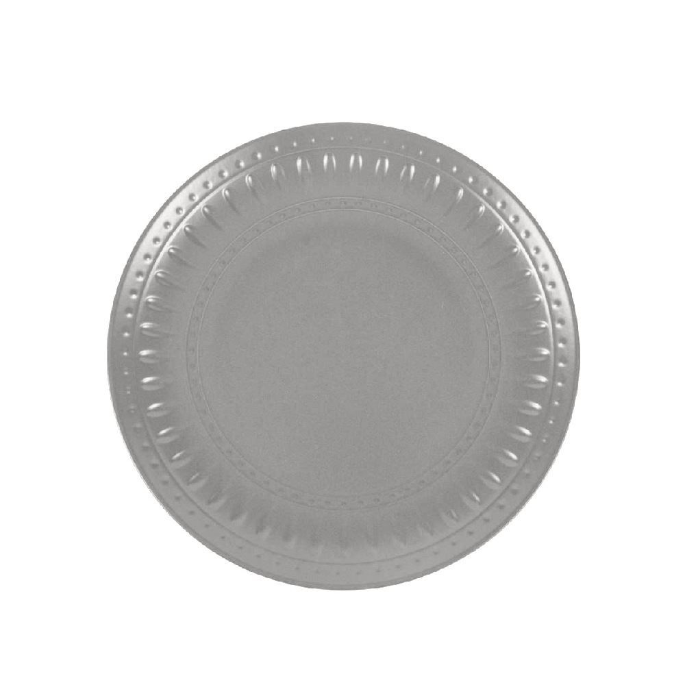 Prato De Sobremesa Madri 21Cm Havan Casa - Taupe