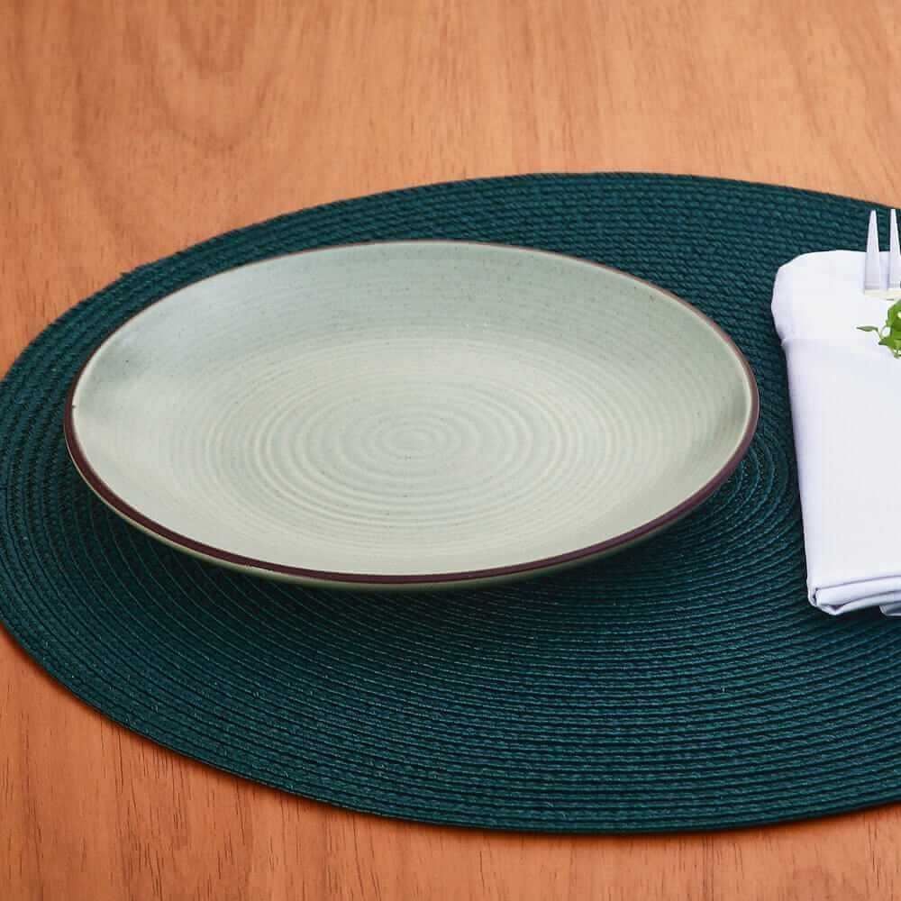 Prato De Sobremesa Naturalle 21Cm Verde Fosco - Havan Casa