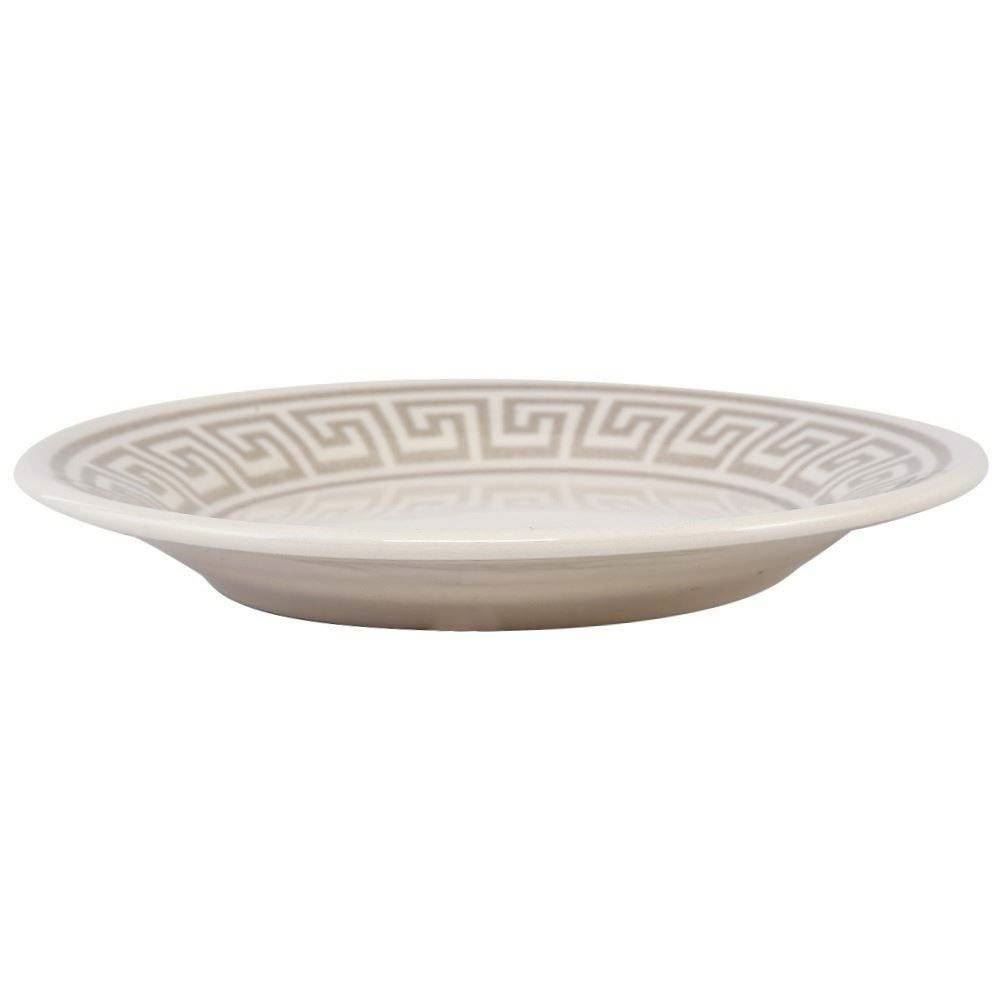 Prato De Sobremesa New Bella Biona Havan Casa 18Cm - Cerâmica