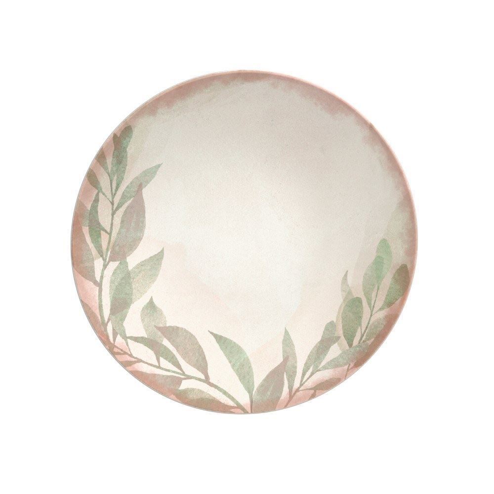 Prato De Sobremesa Porcelana Tramontina 21Cm - Natur