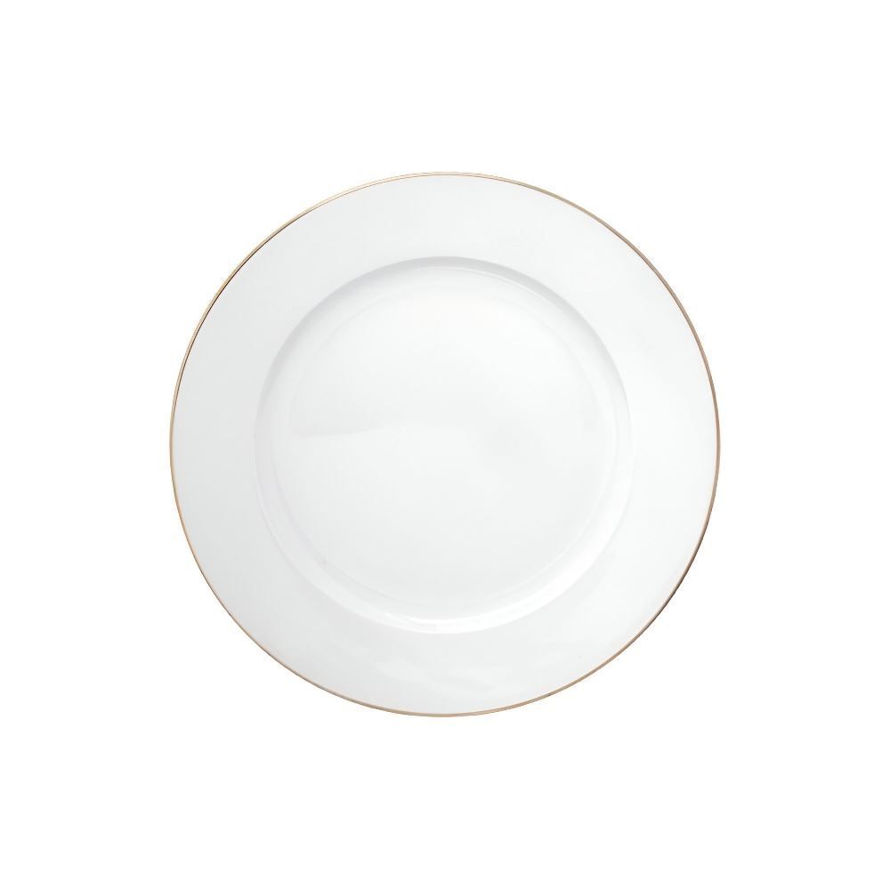 Prato De Sobremesa Royal Hauskraft 20 Cm - Filete Dourado