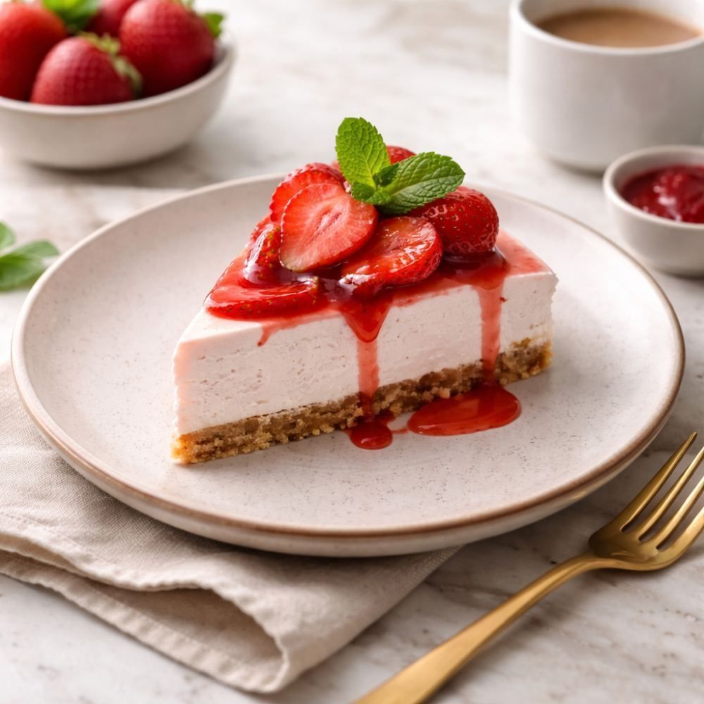 Prato de Sobremesa Wave Naturalle 21Cm Havan Casa - Bege Fosco