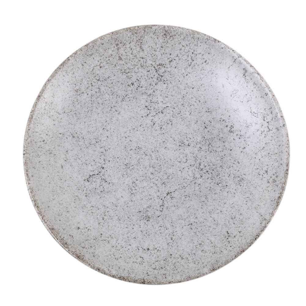 Prato Fundo Coupe Concrete Havan Casa 25Cm - Cerâmica