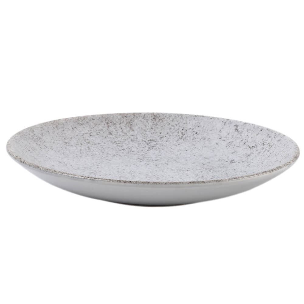 Prato Fundo Coupe Concrete Havan Casa 25Cm - Cerâmica