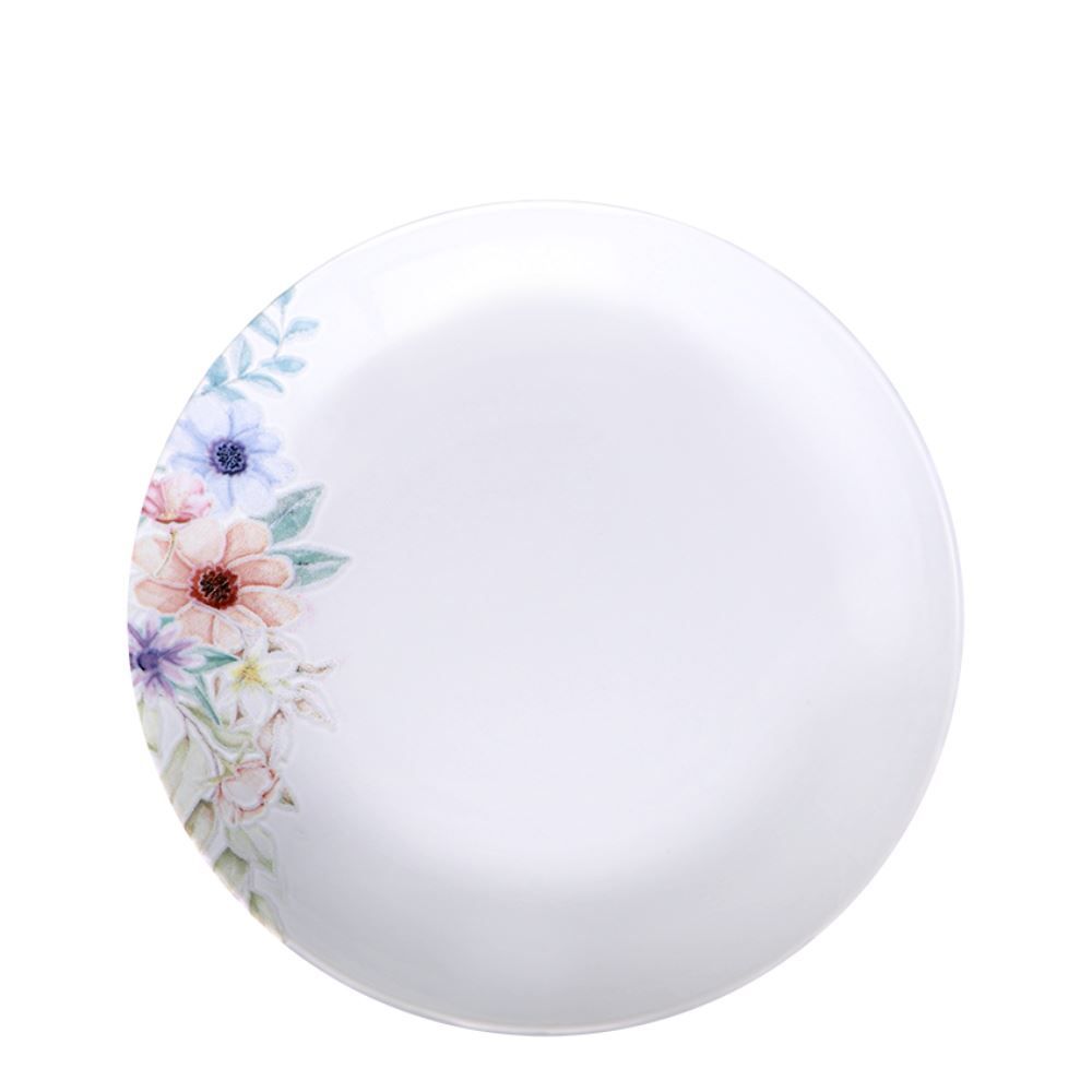 Prato Fundo Floratta Tramontina 22Cm - Porcelana