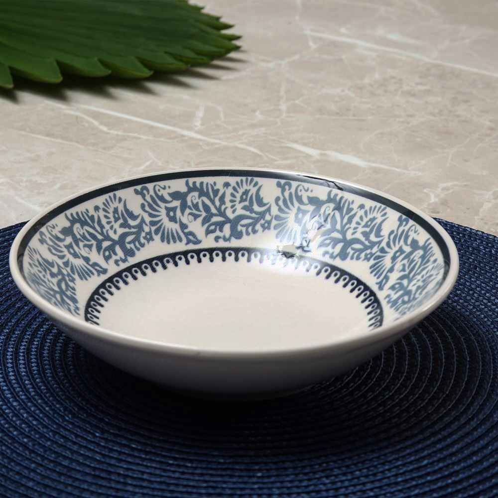 Prato Fundo Jamile Biona By Havan Casa 20,5Cm - Ceramica